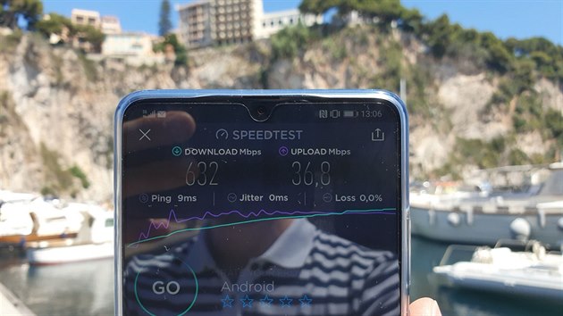 Test 5G st opertora Monaco Telecom