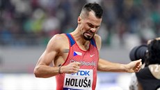 DŘINA. Jakub Holuša v rozběhu na 1500 metrů na MS v Dauhá.
