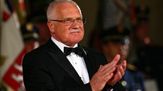 Prezident Václav Klaus pi udílení státních vyznamenání v roce 2010