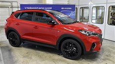 Miliontý vz modelu Hyundai Tucson sjel 9. íjna 2019 z výrobní linky...