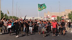 V Iráku pokraují protivládní demonstrace. (4. íjna 2019)