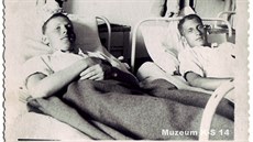 Arnošt Hrad  onemocněl v říjnu roku 1937 žloutenkou, léčil se ve Sborové...