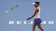 Naomi Ósakaová ve finále turnaje v Pekingu.