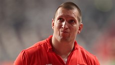 Polský kladivá� Wojciech Nowicki nakonec zklamaný nebude. Z Dauhá si odveze...