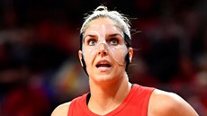 Elena Delle Donneová z Washingtonu ve finále WNBA