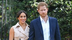 Vévodkyn Meghan a princ Harry (Johannesburg, 2. íjna 2019)