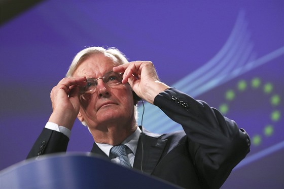 éfvyjednava EU Michel Barnier bhem jednání o nové brexitové dohod v...