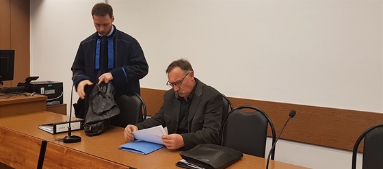 Pavel Kovaík u tachovského okresního soudu.