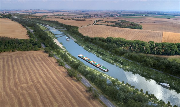 Vláda rozhodne o konci hájení území pro kanál Dunaj - Odra - Labe