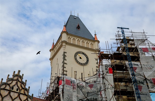 Nároná obnova historické radnice v Táboe vyjde na celkem 45 milion korun.