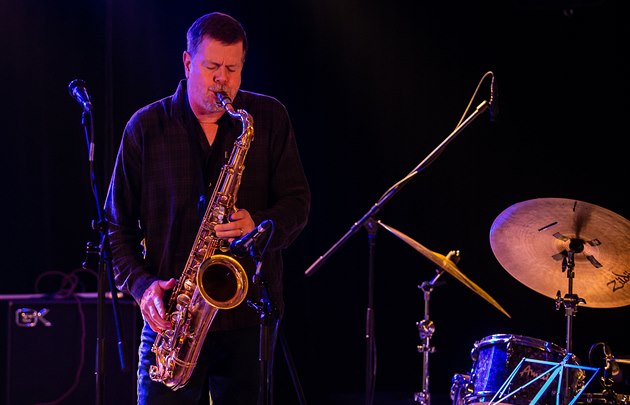 Na hradeckém festivalu Jazz Goes to Town vystoupil  americký saxofonista Ken...