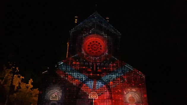 Signal Fedtival 2019: videomapping na Karlínském námstí