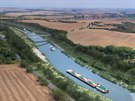 Vizualizace vodnho koridoru DunajOdraLabe