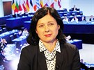 Místopedsedkyn Evropské komise Vra Jourová v diskusním poadu iDNES.cz...