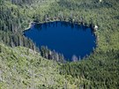 Prilsk jezero na umav m rozlohu 3,7 hektaru.