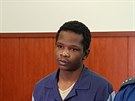 Obžalovaný Abdallah Ibrahim Diallo před okresním soudem v Litoměřicích (17.10....