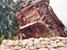 Memento zemětřesení v Yungayi v roce 1970