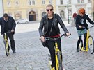 Sluba Scoobike sharing, sdlen kolobek, zane od pondl fungovat v Plzni....