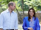Princ William a vévodkyn Kate (Islámábád, 15. íjna 2019)