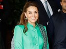 Vévodkyn Kate na návtv u pákistánského premiéra Imrana Khana (Islámábád,...