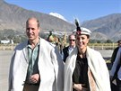 Princ William a vévodkyn Kate na návtv Pákistánu (itrál, 16. íjna 2019)