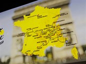 Mapa trasy Tour de France 2020