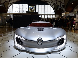 Koncept vozu Renault Trezor na výstavě Designblok v Praze