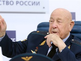 Kosmonaut Alexej Leonov na snímku z roku 2017