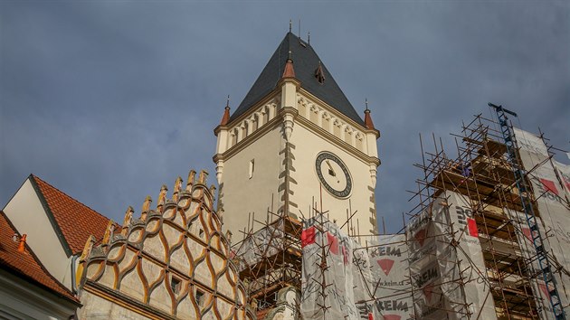 Nron obnova historick radnice v Tboe vyjde na celkem 45 milion korun.