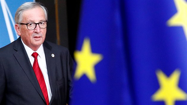 Pedseda Evropsk komise Jean-Claude Juncker na tvrtenm summitu EU v...