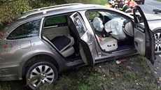 Nedávná sráka dvou volkswagen u Týnika si vyádala nejen smrt idie, závaná poranní utrpli i dalí pasaéi vetn batolete.