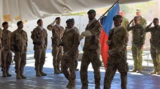 eská armáda v Afghánistánu vystídala jednotku steící základnu Bagrám. Rotu,...