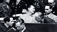 Hermann Goering (uprosted), Joachim von Ribbentrop a Rudolf Hess coby...