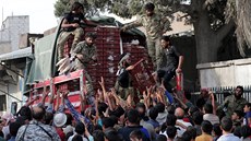 Turky podporované syrské milice. (14. íjna 2019)