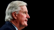 éfvyjednáva EU Michel Barnier ohlauje obsah nové brexitové dohody v Bruselu...