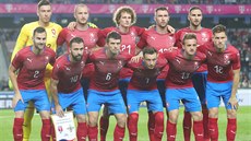 �e�tí fotbalisté p�ed p�ípravným duelem se Severním Irskem.