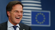 Nizozemský premiér Mark Rutte na summitu EU v Bruselu. (17. íjna 2019)