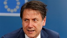 Italský premiér Giuseppe Conte na summitu EU v Bruselu. (17. íjna 2019)