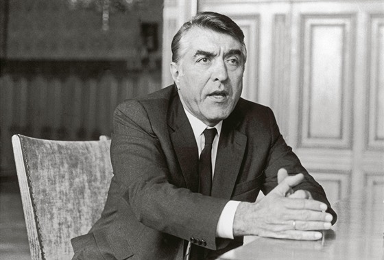 Nkdejí starosta Vídn Helmut Zilk na snímku z roku 1975