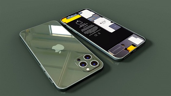 Designový koncept iPhone 12 Pro Max