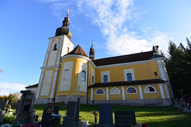 Kostel v isté u Litomyle.