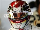 Lewis Hamilton ped tréninkem na Velkou cenu Mexika.