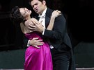 Lisette Oropesa a Michael Fabiano v Massenetov Manon v Metropolitní opee