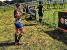 Barbora Krmaru pi závodu Spartan Race