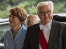 Nmecký prezident Frank-Walter Steinmeier a jeho ena Elke Budenbenderová. (22....