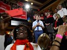Kanadský premiér Justin Trudeau na předvolebním mítinku v Britské Kolumbii (20....