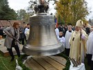 Kostel v Čisté u Litomyšle se v neděli po více než 100 letech dočkal nového...