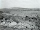 Pohled na hol Krunoho, vpoped zbytky po odklidu. (80. lta 20. stolet).