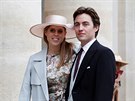 Britská princezna Beatrice a Edoardo Mapelli Mozzi na svatb Jeana-Christopha...