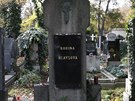 Hrob rodiny hudebníka Milana Hlavsy na hbitov Malvazinky (Praha, 25. íjna...